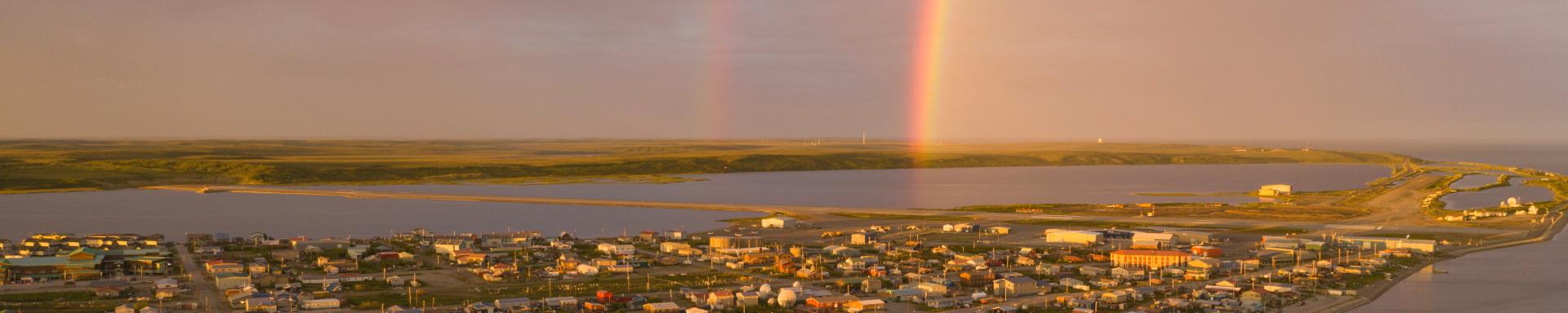 Rainbows over Kotzebue